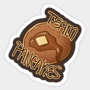 Team Pancakes Sticker